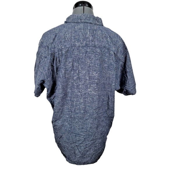 Patagonia Short Sleeve Button Up Hemp Shirt Size L - Picture 4 of 4